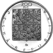 Pamětní stříbrná mince 200 Kč Palacký
