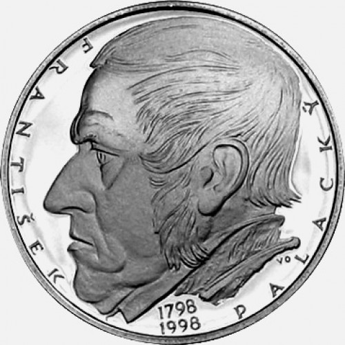 Pamětní stříbrná mince 200 Kč Palacký