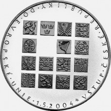 Stříbrná pamětní mince 200 Kč EU