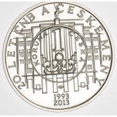Stříbrná pamětní mince 200 Kč ČNB