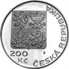 Stříbrná pamětní mince 200 Kč OSN
