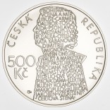 Stříbrná pamětní mince 500 Kč Blachut